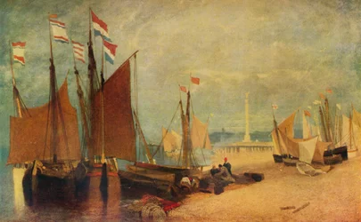 Niederländische Boote vor Yarmouth, Preise während des Krieges