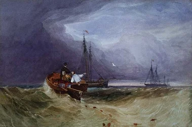 Fischerboote vor Yarmouth