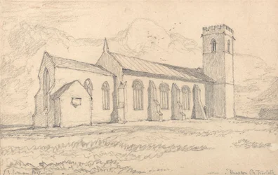 Knapton Kirche, Norfolk, von Nordosten