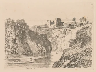 Liber Studiorum: Tafel 27, Kilgarren Castle, N. Wales