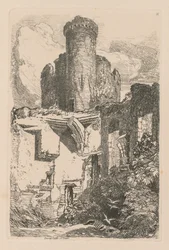 Liber Studiorum: Tafel 31, Conway Castle, N. Wales