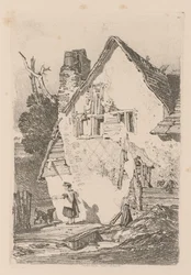 Liber Studiorum: Tafel 40, Lakenham, bei Norwich
