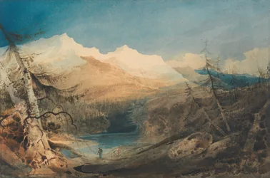 Gebirgslandschaft, Nordwales