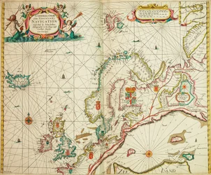 Allgemeine Karte der nördlichen Navigation