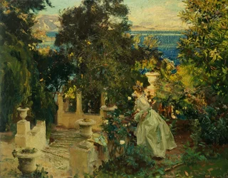 Ein Garten in Korfu, 1909