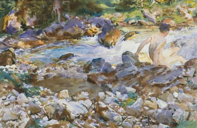 Bergbach, ca. 1912-14