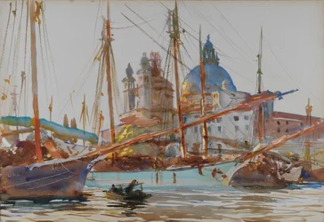 Santa Maria della Salute in Venedig, ca. 1904-1906