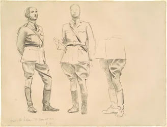 Studien für Generaloffiziere des Ersten Weltkriegs, 1920-1922