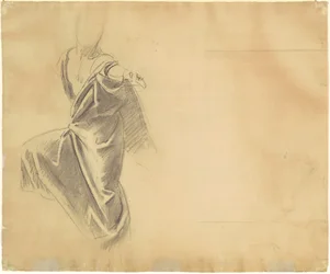 Studie der Draperie