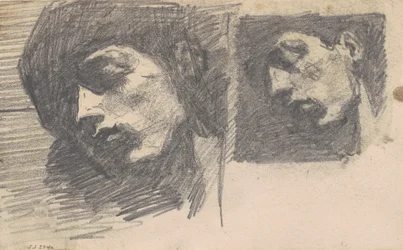 Zwei Köpfe, 1875-80