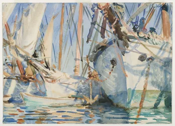 Weiße Schiffe, ca. 1908