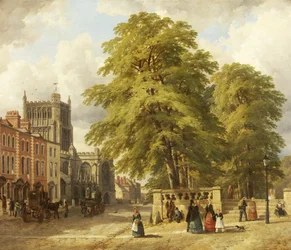 Ansicht von College Green