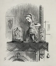 Alice durchquert den Spiegel - In „Alice