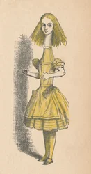 Alice mit langem Hals, 1889