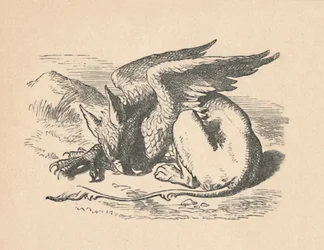 Der Greif schläft in der Sonne, 1889