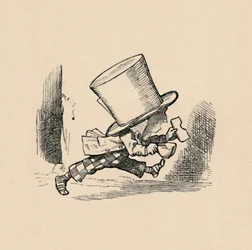 Der verrückte Hutmacher, im Kapitel Die Torten, 1889
