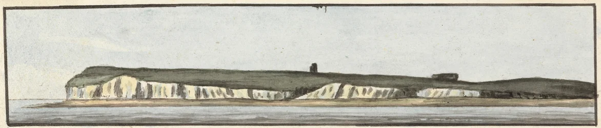 The North Foreland (eine von drei Zeichnungen auf einer Montage)