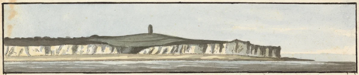 The South Foreland (eine von drei Zeichnungen auf einer Montage)