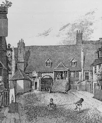 Der Wachraum, Scotland Yard, Westminster, 1805 1911