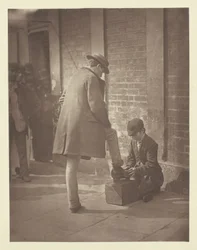 Der unabhängige Schuhputzer