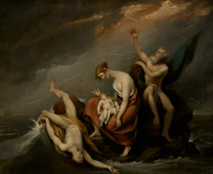 Die letzte Familie, die in der Sintflut umkam (Genesis 7:4-24)
