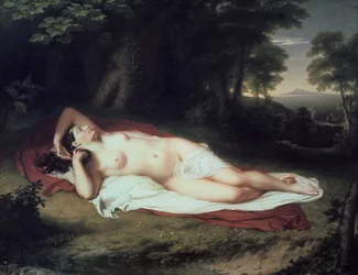 Die schlafende Ariadne auf der Insel Naxos, 1809-1814