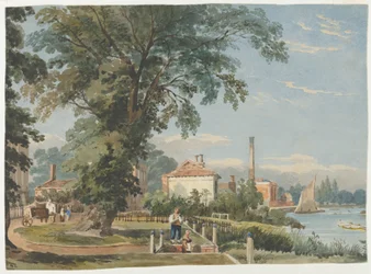 An der Themse bei Hammersmith