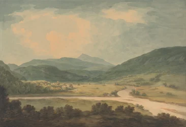 Der Zusammenfluss von Lyon und Tay