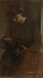 Ein Arbeiter