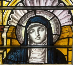 Oxford, Trinity College, Die Heilige Jungfrau Maria, 1885