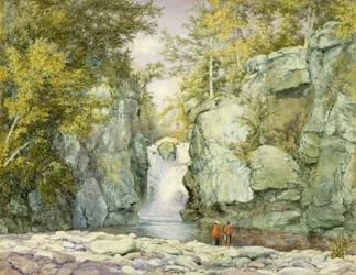 Fawns Leap, Catskill Mountains, 1867