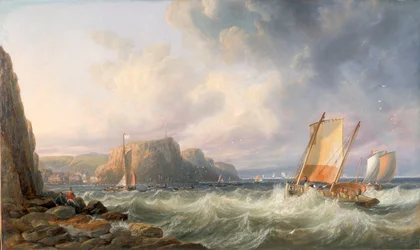Vor der Küste von Yorkshire, Staithes