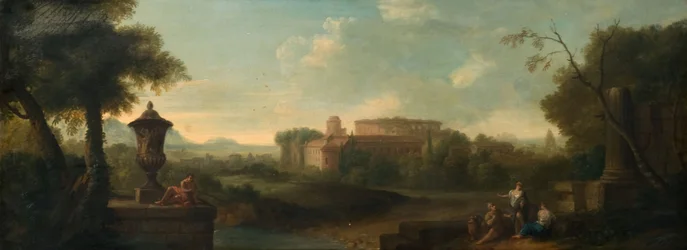 Rom vom Aventin-Hügel, 1710