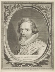 Porträt von Maurits, Prinz von Oranien