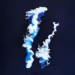 Tiefblaue Strömungen