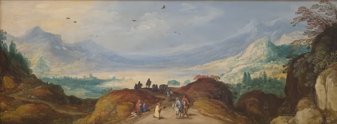 Berglandschaft mit einem See