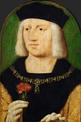 Frühe niederländische Kunst: Porträt von Kaiser Maximilian I.