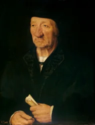 Porträt eines alten Mannes, 1525-7