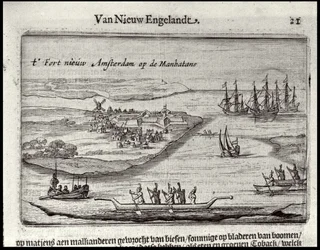 Blick auf Neu-Amsterdam, 1626-28