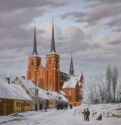 Straße in Roskilde