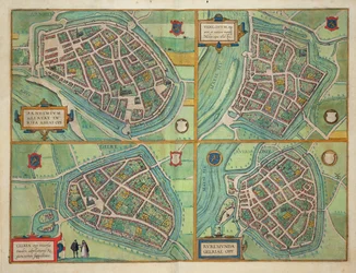 Karte von Arnhem, Velmo, Gelre und Ruerm, aus 