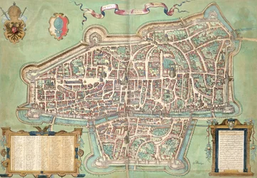 Karte von Augsburg, aus 