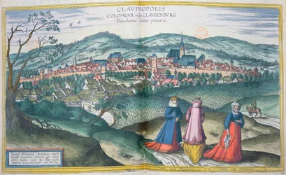 Karte von Claudiopolis, aus 