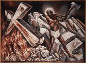 Christus zerstört sein Kreuz, 1943