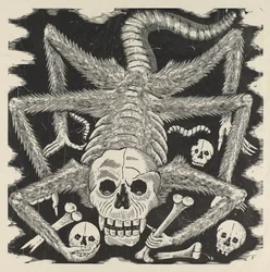 Calavera huertista, ca. 1914, gedruckt 1930