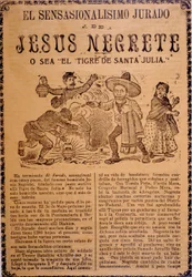 Die sehr sensationelle Handlung von Jesús Black, alias Der Tiger von Santa Julia