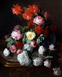 Stillleben mit Blumen