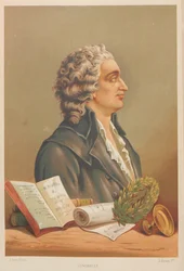 Porträt von Marie Jean Antoine Nicolas Caritat, Marquis de Condorcet 1743-1794