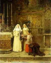 Feier der Santa Maria della Rosa