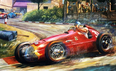 Juan Manuel Fangio, Straßen von Pescara